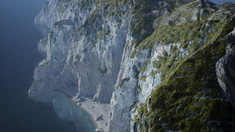 Inseln-Norwegens-Mit-Felsen-Und-Klippen